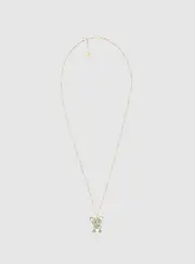 GUESS Gold Teddy Charm Necklace