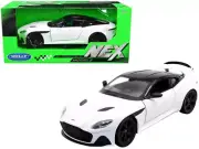 Aston Martin DBS Superleggera White with Black Top NEX Models 1/24