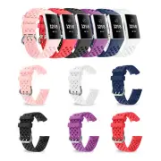 Replacement Strap Bracelet Silicone Wristband Watch Band For Fitbit Charge 3 4 g