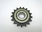 Idler Sprocket 40BB17 20mm #40 17 Teeth GMN FKS6205/2-2RS One Way Clutch Bearing