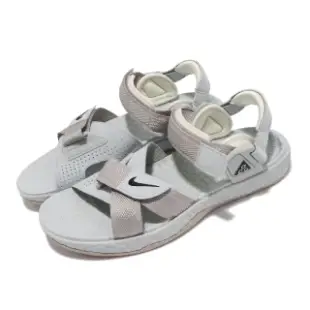 【NIKE 耐吉】涼鞋 ACG Air Deschutz 運動 男鞋 經典款 夏日 戶外 輕便 潮流 穿搭 灰 綠(DC9093-200)