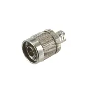 N Male to BNC Female Plug Coax Cable Adapter