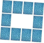 Kisangel DIY Micro Landscape Material 10pcs Water Grain Sticker for Decorative Decal Craft