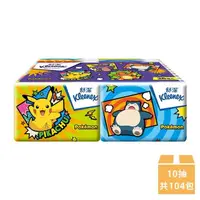 在飛比找momo購物網優惠-【Kleenex 舒潔】寶可夢袖珍包面紙 10抽x26包x4