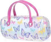 [GLEAVI] 2pcs Children's Creative Portable Sunglasses Storage Organizer Glass Containers Glasses for Kids Sunglasses Storage Box Hand Bag Wallet Student Glasses Case Eyeglass Case Fold Girl