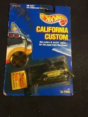 HOT WHEELS CALIFORNIA CUSTOM 34 FORD 1/64 DIE CAST