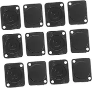 OKUMEYR 20pcs Blank Panel Cover for Chassis Mounts Versatile Faceplate Inserts Compatible with XLR Connectors for Home Theaters and Commercial Use
