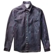 [JUNTAE KIM] Printed Trompe Loeil Shirt