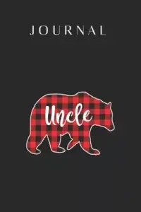 在飛比找博客來優惠-Notebook: Red Plaid Uncle Bear