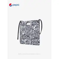 在飛比找ETMall東森購物網優惠-Pepsi美國印花單肩時尚帆布包