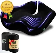 Pressure Relief Seat Cushion for Tailbone Pain – X Large Office Chair Cushion fo