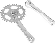 1Set Single Speeds Hollow Kit Chain Wheel with Left Right Cranks for Track Road and Fixed Gear Bikes Bike Accessories
