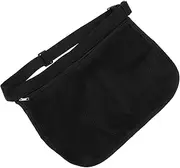 MOBUTOFU Portable Tennis Ball Mesh Bag Durable Zipper Closure Versatile for Tennis Golf More Lightweight Waist Pouch for Storage for Outdoor Sports Activities