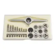 Precision 31Pcs Metric Tap and Die Set for Model Making and Watchmaking