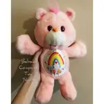 稀有 1991年 13” VINTAGE CARE BEARS 愛心熊 彩虹熊 古董玩具 絕版