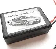Generic 1 Car Headlight On Buzzer Alarm Reminder Kit - Universal, Save Car Battery - 1 Pack - Hardwired - Compatible with Cars