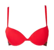 EMPORIO ARMANI women's bra padded push up with elastic underwire with logo artic