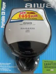 New In Box Aiwa portable CD player XP-570. Vintage