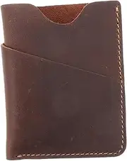 [LIFKOME] Versatile Mini Composition Notebook Credit Card Organizer Slim Wallet Insert for Men Women