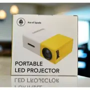 ACE OF SPADE YG300 1080P Portable LED Projector NIB