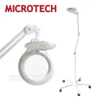 在飛比找momo購物網優惠-【MICROTECH】MGW93-F-3D 落地型放大鏡燈(