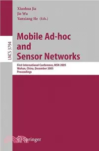 在飛比找三民網路書店優惠-Mobile Ad-hoc And Sensor Netwo