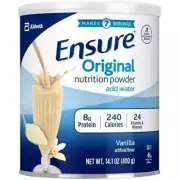 6xCans Ensure Milk Powder Vanilla 14.1 oz (400g) Expire 12/2026 Brand New