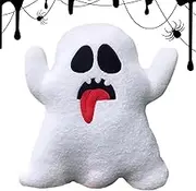 Aufquwk Ghost Pillow Halloween | Ghost Spooky Pillows - Decorative Spooky Pillows for Sofa Bed Couch Stuffed Halloween Pillow for Party Home Decorations