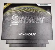 NEW 2025 Srixon Z-STAR Series-9 Golf Balls Pure White 3 Dozen Balls 36 Total