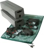 Equinox Monster Kayak Carrier Kit: Premium Foam Block Boat Carriers for Easy