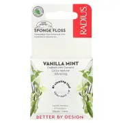 RADIUS, Sponge Floss, Vanilla Mint, 55 yds (50 m)