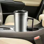 PORTABLE STAINLESS STEEL CAR WATER HEATER KETTLE HEATING CUP