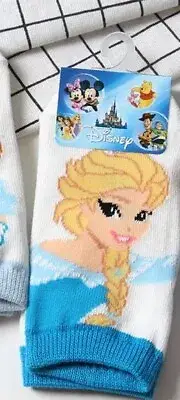 Elsa Socks Frozen - Girls M (6-8)