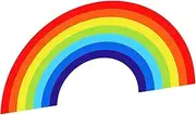 Rainbow Car Stickers and Decals - Car Rear Windshield Wiper Decal Weather-Resistant - Rainbow Car Accessories, Automotive Colorful Rainbow Waterproof Decal, Eye-Catching for Car Rear Windshield