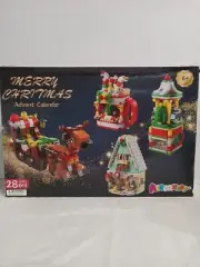 Merry Christmas Advent Calendar 28 Models 6-1 Building Blocks New