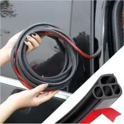 Car Door Rubber Seal Strip,Double Layer L Shape Automotive Weather 16.4Ft