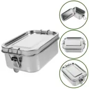 Stainless Steel Food Containers Cooked Rice Box Lunch Container Stainless Steel