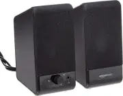 Usb-Powered Computer Speakers for Desktop or Laptop PC with Volume Control, Plug