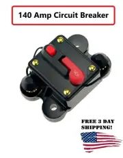 2 Pieces 140 AMP 12V DC CIRCUIT BREAKER REPLACE FUSE 100A 12VDC US SHIPPING