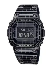 Casio G-Shock GMW-B5000CS-1JR Grid Tunnel Black Radio Solar Bluetooth Men Watch