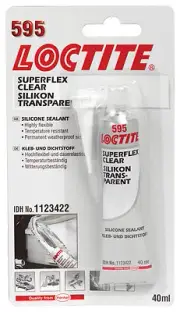 Loctite 595 Superflex Clear Silicone Headlamp, Headlight & Light Cluster Sealant