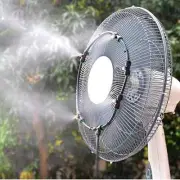 Outdoor Fan Mist Cooling System Kit for Patio Fan Garden Greenhouse 19.6FT(5.9M)