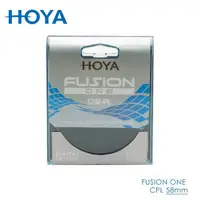 在飛比找momo購物網優惠-【HOYA】Fusion One 58mm CPL 偏光鏡