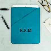 Personalised Initials Teal Tablet Case