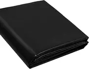Black Pond Liner 0.13mm Thick 4x6m 5x8m 6x7m 8x10m 10x15m Impermeable Pond Lining for Garden Pools, Fountains and Waterfalls, Foldable Fish Pools Membrane(5x12m(16.4x39.3ft))