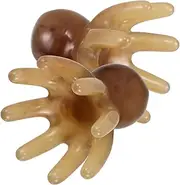 LIFKOME 2pcs Octopus Head Massage Comb Scalp Therapy Tool for Relaxation Durable Easy to Clean Flexible for Wet Dry Hair Enhances Self Care Wellbeing