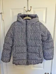 GAP Kids PrimaLoft Floral Puffer Coat, Size XL (12), NWT