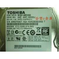 在飛比找蝦皮購物優惠-【登豐e倉庫】 YF147  TOSHIBA MQ01ABD