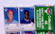 LOT of (2) 1987 Kraft Macaroni & Cheese Complete Boxes w/ Baseball Cards