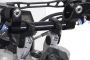 SW-Motech Vario bar back for Ø 28 mm handlebar - Up/back variable. Black.
